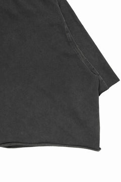 画像をギャラリービューアに読み込む, entire studios HEAVY HALF SLEEVE TEE (WASHED BLACK)