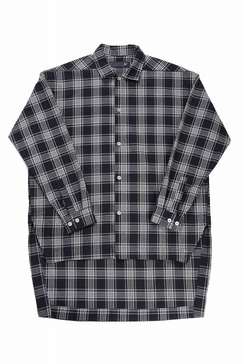 A.F ARTEFACT LONG SHIRT / TARTAN CHECK (BLACK x GREY)の商品ページ