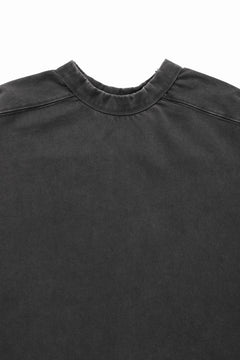 画像をギャラリービューアに読み込む, entire studios HEAVY HALF SLEEVE TEE (WASHED BLACK)