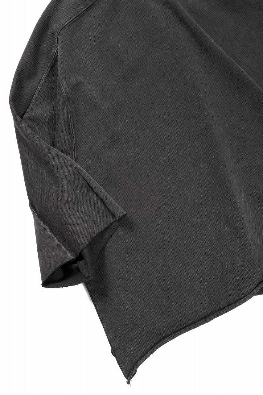 画像をギャラリービューアに読み込む, entire studios HEAVY HALF SLEEVE TEE (WASHED BLACK)