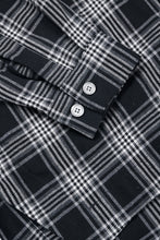 画像をギャラリービューアに読み込む, A.F ARTEFACT LONG SHIRT / TARTAN CHECK (BLACK x GREY)