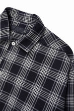 画像をギャラリービューアに読み込む, A.F ARTEFACT LONG SHIRT / TARTAN CHECK (BLACK x GREY)