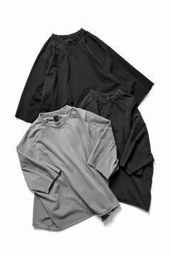 画像をギャラリービューアに読み込む, entire studios HEAVY HALF SLEEVE TEE (WASHED BLACK)