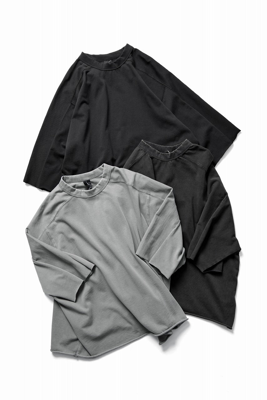 画像をギャラリービューアに読み込む, entire studios HEAVY HALF SLEEVE TEE (WASHED BLACK)