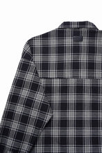 画像をギャラリービューアに読み込む, A.F ARTEFACT LONG SHIRT / TARTAN CHECK (BLACK x GREY)