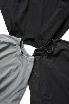 画像をギャラリービューアに読み込む, entire studios HEAVY HALF SLEEVE TEE (WASHED BLACK)