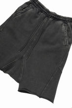 画像をギャラリービューアに読み込む, entire studios HEAVY DROP SHORT PANTS (WASHED BLACK)
