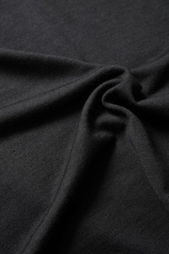 画像をギャラリービューアに読み込む, CAPERTICA OFF TURTLE NECK TOP / SUPER 140s WASHABLE WOOL DC-JERSEY (DARKNESS)