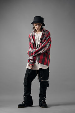 画像をギャラリービューアに読み込む, A.F ARTEFACT exclusive SOLID CARGO PANTS / BIO-WASHED CHINO CLOTH (BLACK)