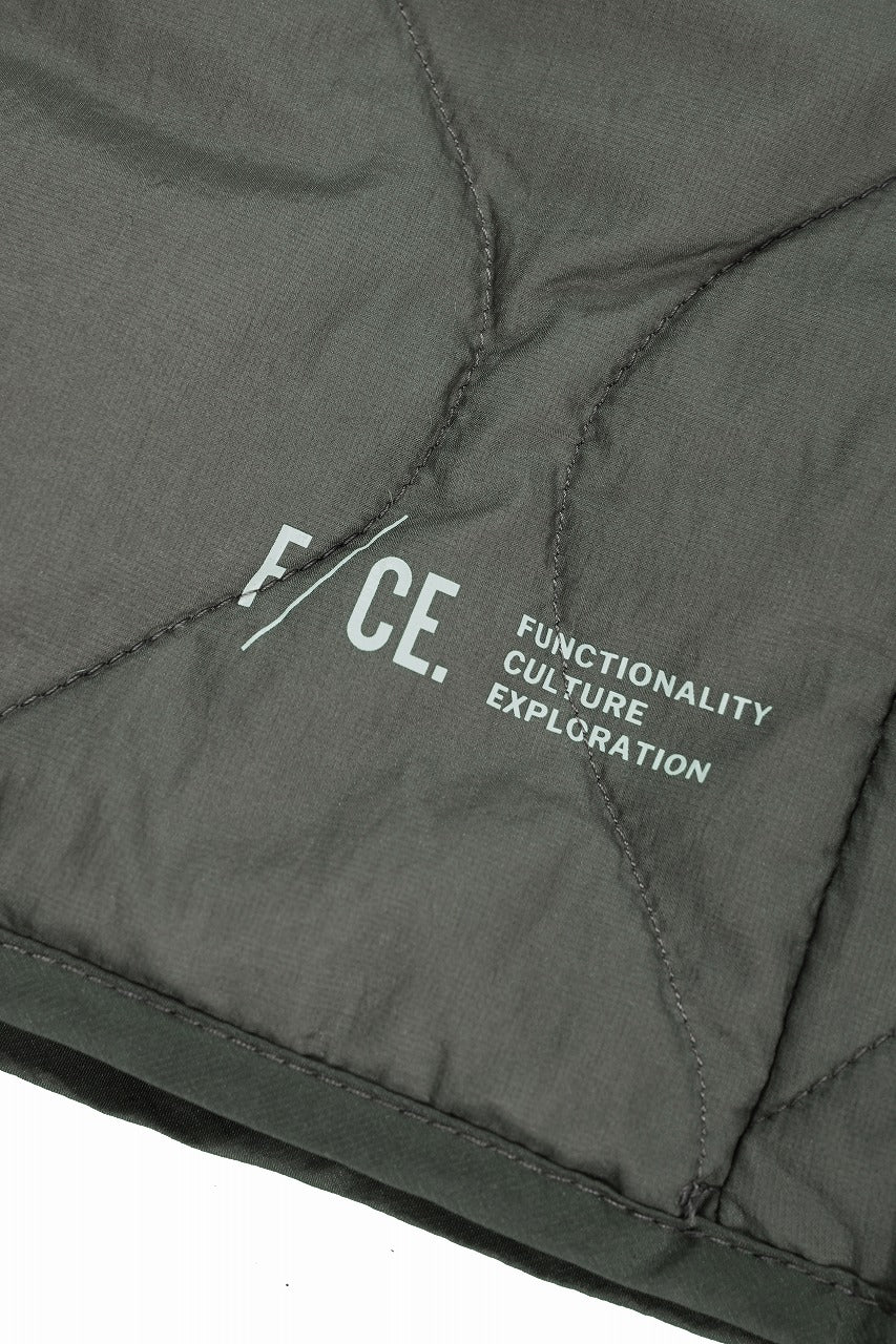 画像をギャラリービューアに読み込む, F/CE. x TAION® PACKABLE INNER DOWN VEST (OLIVE GRAY)