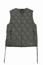 画像をギャラリービューアに読み込む, F/CE. x TAION® PACKABLE INNER DOWN VEST (OLIVE GRAY)