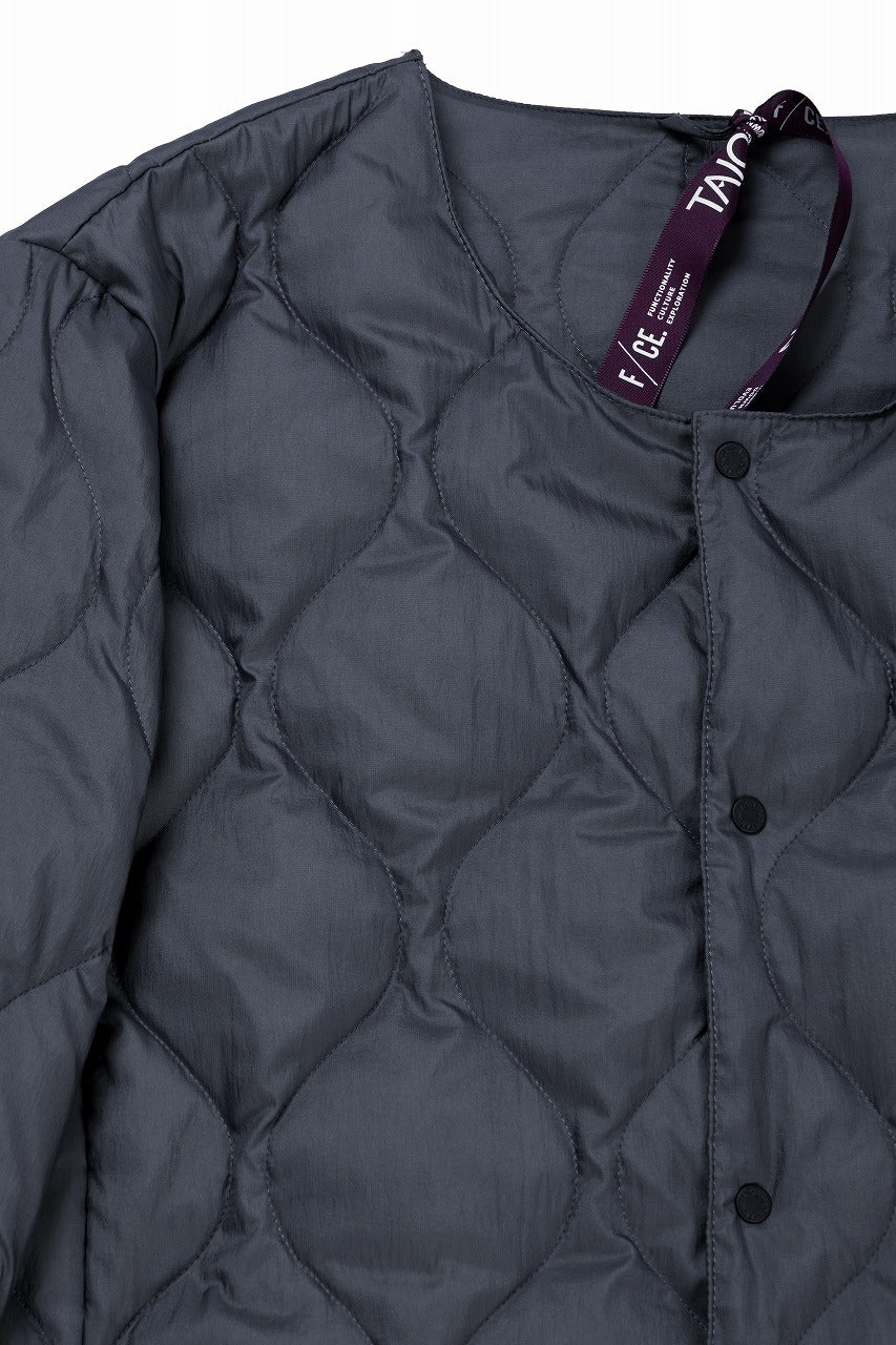 画像をギャラリービューアに読み込む, F/CE. x TAION® PACKABLE INNER DOWN JACKET (GRAY)