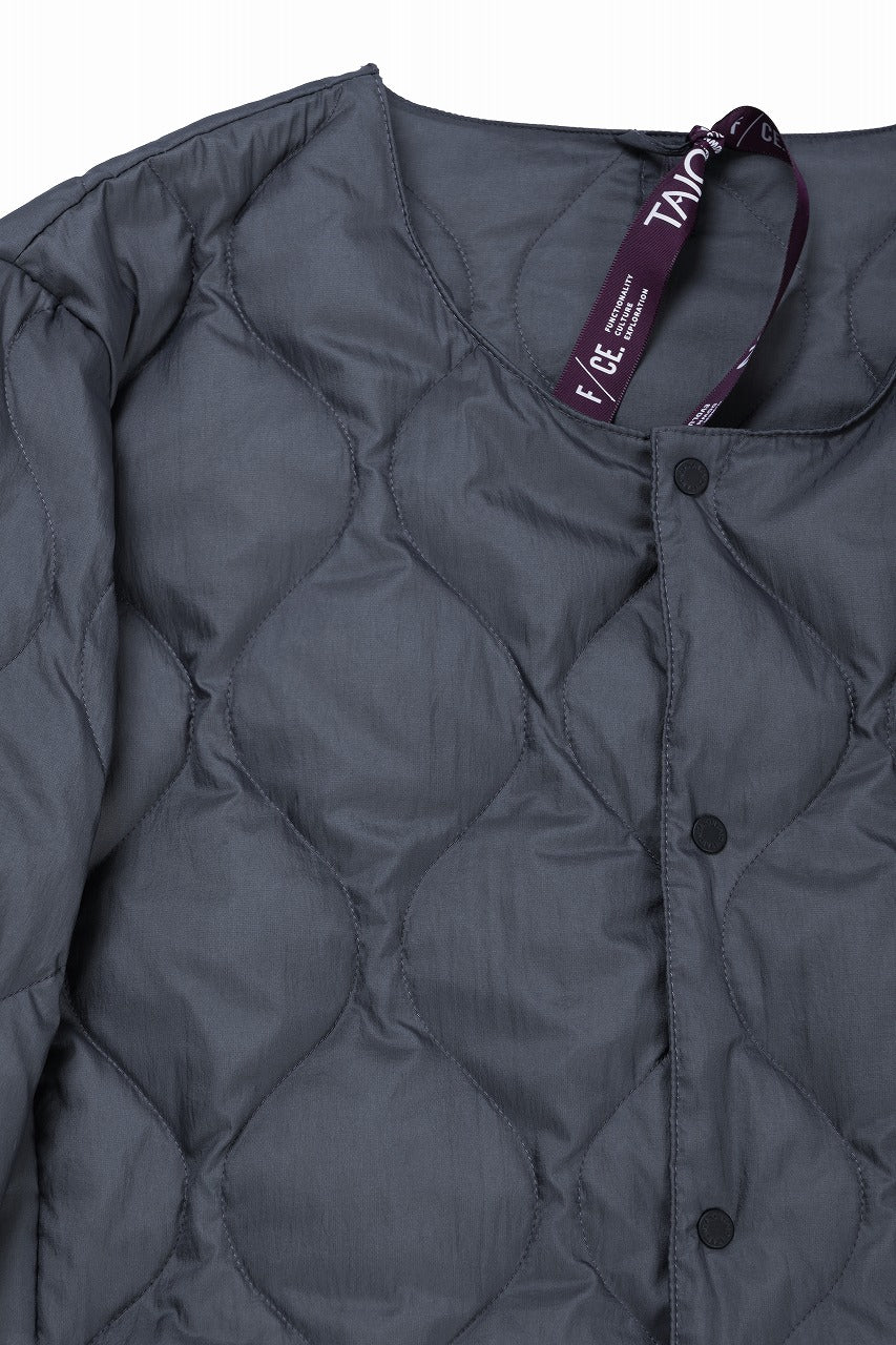 画像をギャラリービューアに読み込む, F/CE. x TAION® PACKABLE INNER DOWN JACKET (GRAY)