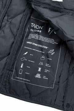 画像をギャラリービューアに読み込む, F/CE. x TAION® PACKABLE INNER DOWN JACKET (GRAY)
