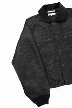 Load image into Gallery viewer, F/CE. FADING TWILL MIL JACKET (BLACK)