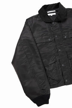 Load image into Gallery viewer, F/CE. FADING TWILL MIL JACKET (BLACK)