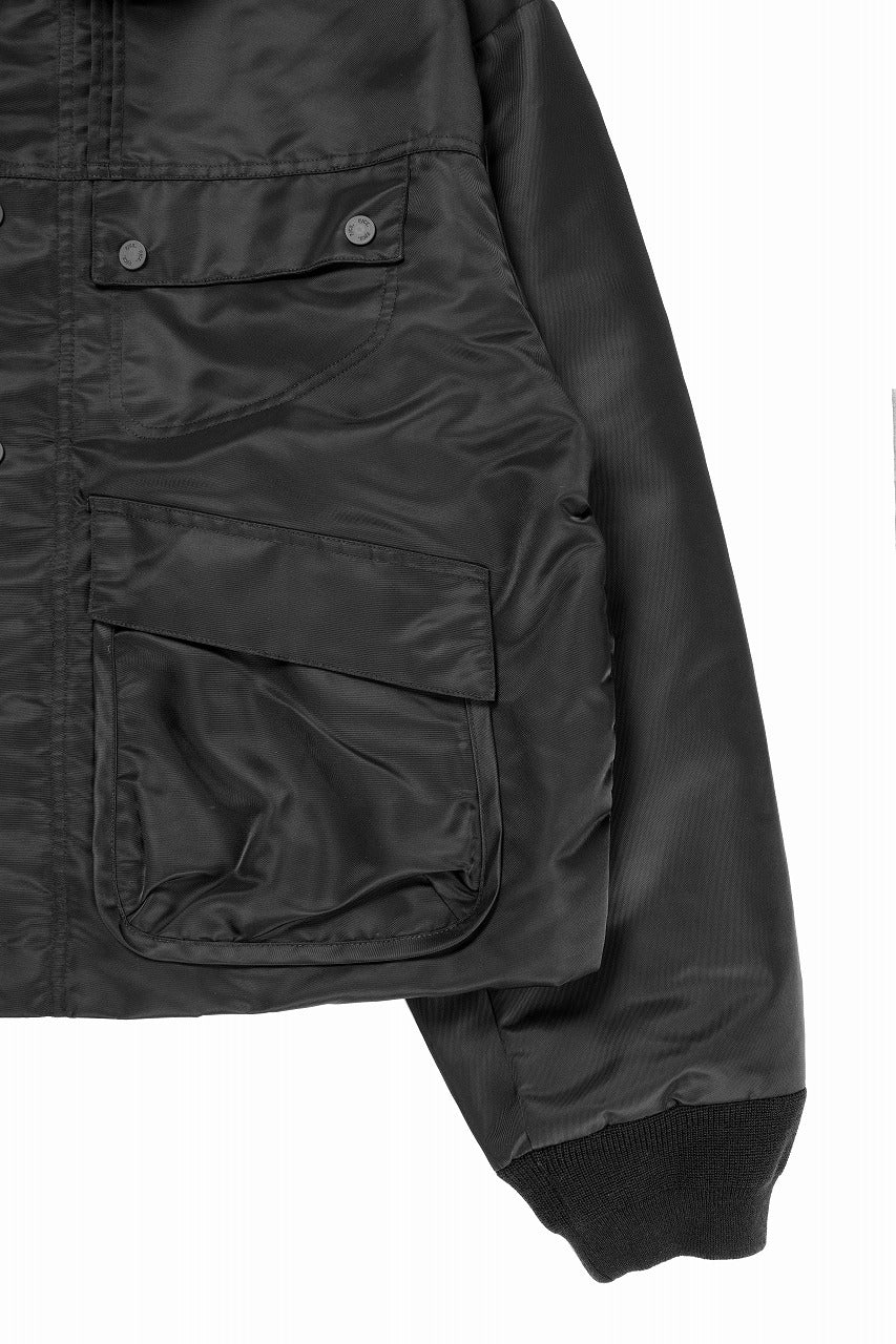Load image into Gallery viewer, F/CE. FADING TWILL MIL JACKET (BLACK)