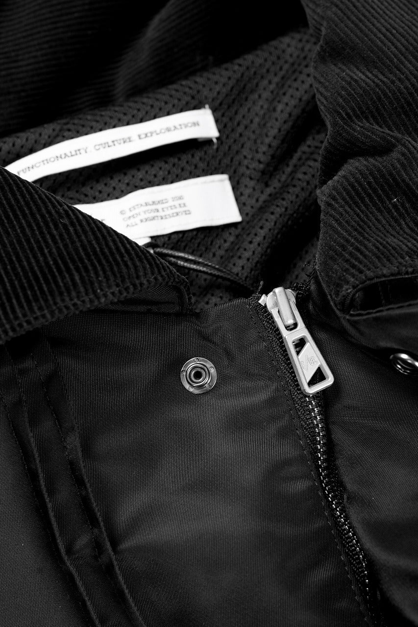 Load image into Gallery viewer, F/CE. FADING TWILL MIL JACKET (BLACK)