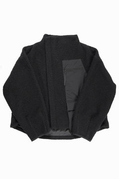 Load image into Gallery viewer, F/CE. NAPPING WOOL ASYMMETRY SHORT JACKET (BLACK)