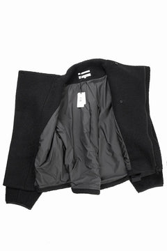 Load image into Gallery viewer, F/CE. NAPPING WOOL ASYMMETRY SHORT JACKET (BLACK)