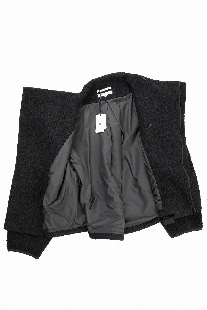 Load image into Gallery viewer, F/CE. NAPPING WOOL ASYMMETRY SHORT JACKET (BLACK)