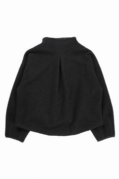 Load image into Gallery viewer, F/CE. NAPPING WOOL ASYMMETRY SHORT JACKET (BLACK)