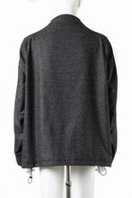 画像をギャラリービューアに読み込む, OPPOSE DUALITY CARDIGAN-JACKET / BISHU MIX WOOL (BLACK)