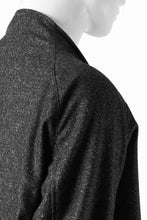 画像をギャラリービューアに読み込む, OPPOSE DUALITY CARDIGAN-JACKET / BISHU MIX WOOL (BLACK)