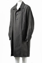 画像をギャラリービューアに読み込む, OPPOSE DUALITY MAC COAT / COTTON HEATHER CORD (GRAY)