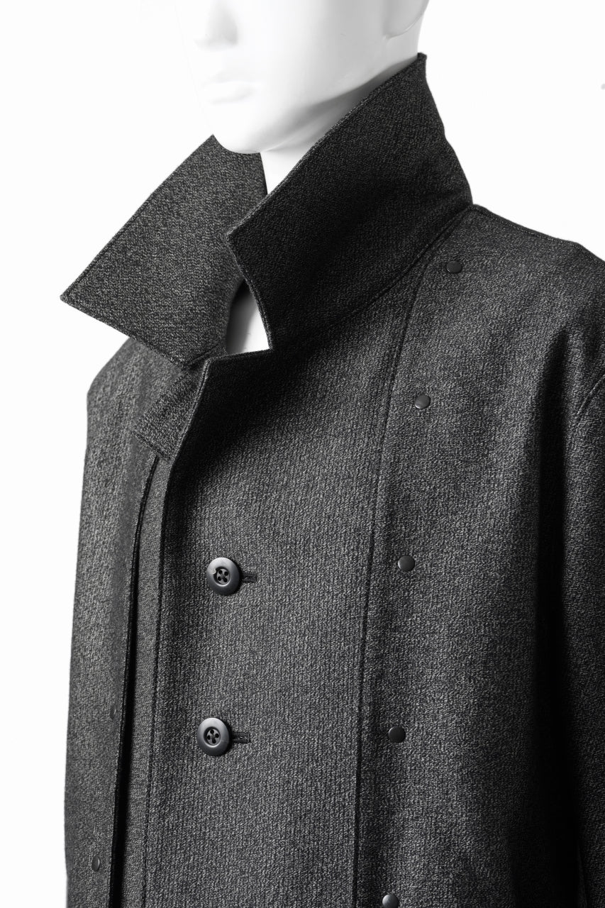 画像をギャラリービューアに読み込む, OPPOSE DUALITY MAC COAT / COTTON HEATHER CORD (GRAY)