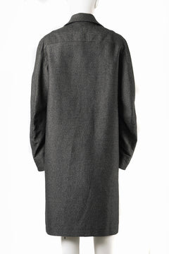 画像をギャラリービューアに読み込む, OPPOSE DUALITY MAC COAT / COTTON HEATHER CORD (GRAY)