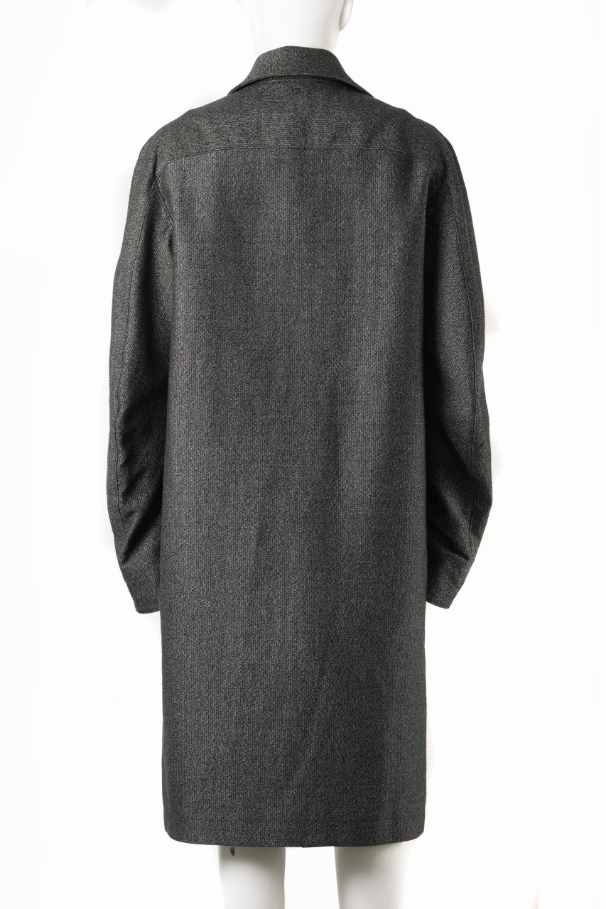 画像をギャラリービューアに読み込む, OPPOSE DUALITY MAC COAT / COTTON HEATHER CORD (GRAY)
