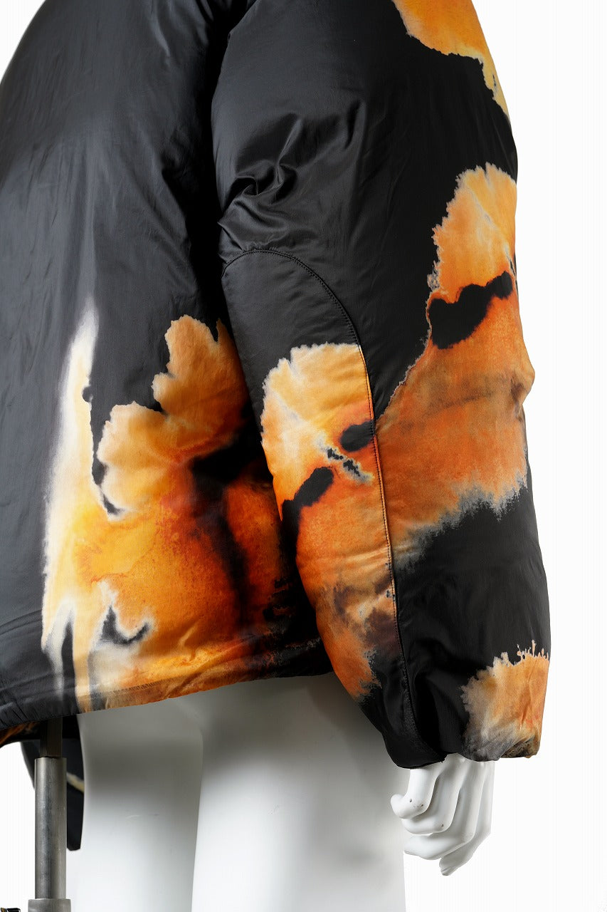 画像をギャラリービューアに読み込む, Y-3 Yohji Yamamoto AOP PUFFER DOWN JACKET (BLACK + MULTI)