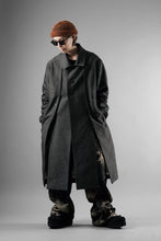 画像をギャラリービューアに読み込む, OPPOSE DUALITY MAC COAT / COTTON HEATHER CORD (GRAY)