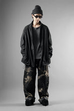 画像をギャラリービューアに読み込む, OPPOSE DUALITY CARDIGAN-JACKET / BISHU MIX WOOL (BLACK)