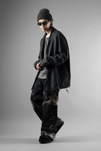 画像をギャラリービューアに読み込む, OPPOSE DUALITY CARDIGAN-JACKET / BISHU MIX WOOL (BLACK)