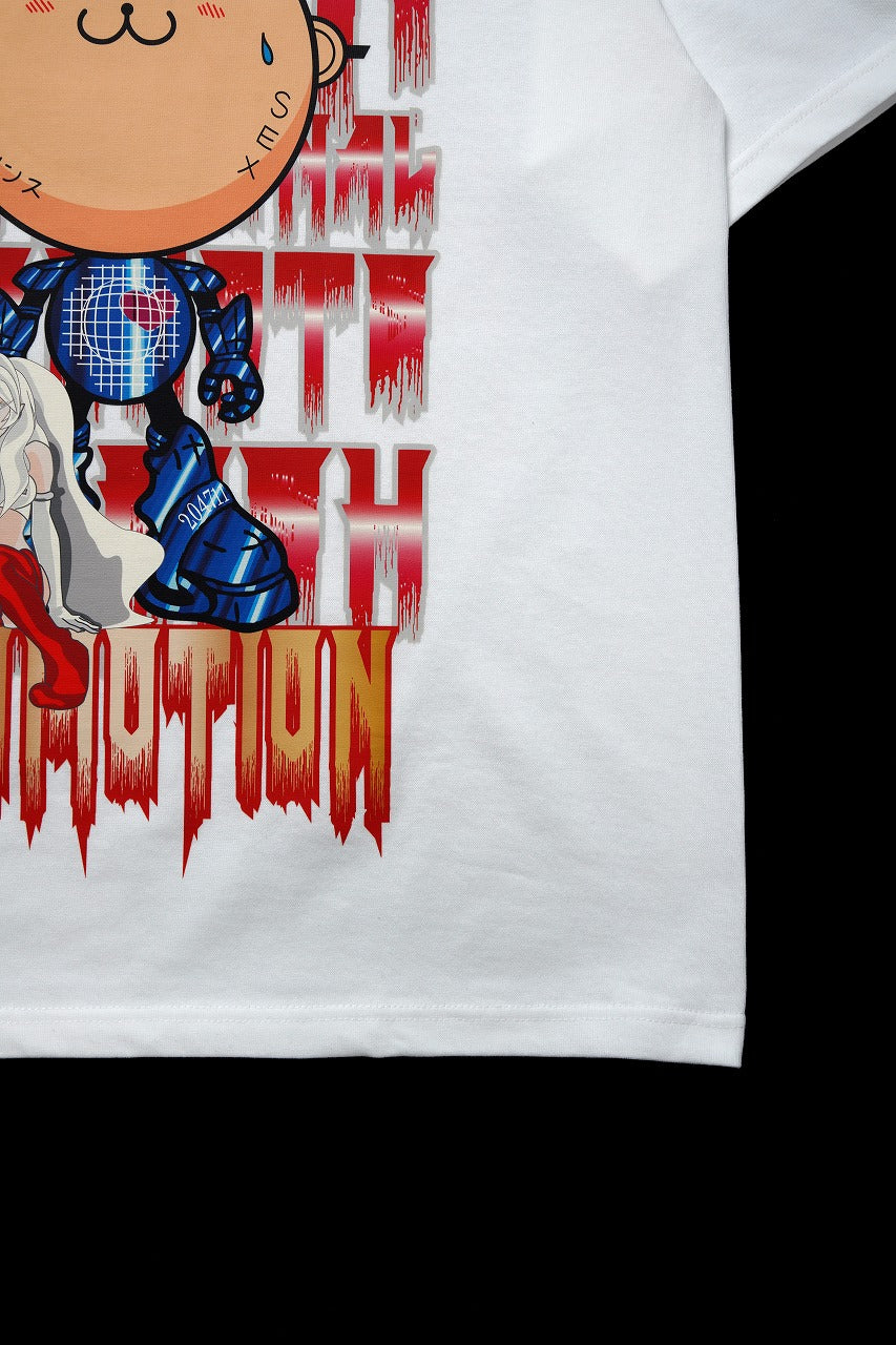 画像をギャラリービューアに読み込む, beauty : beast x 20471120 COLLABORATION S/S TEE _3 (WHITE)