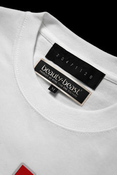 画像をギャラリービューアに読み込む, beauty : beast x 20471120 COLLABORATION S/S TEE _3 (WHITE)