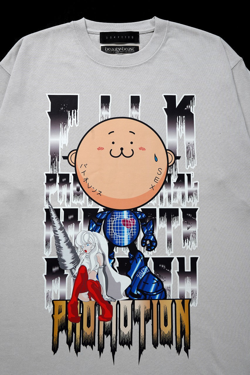 画像をギャラリービューアに読み込む, beauty : beast x 20471120 COLLABORATION S/S TEE _3 (FROST GRAY)