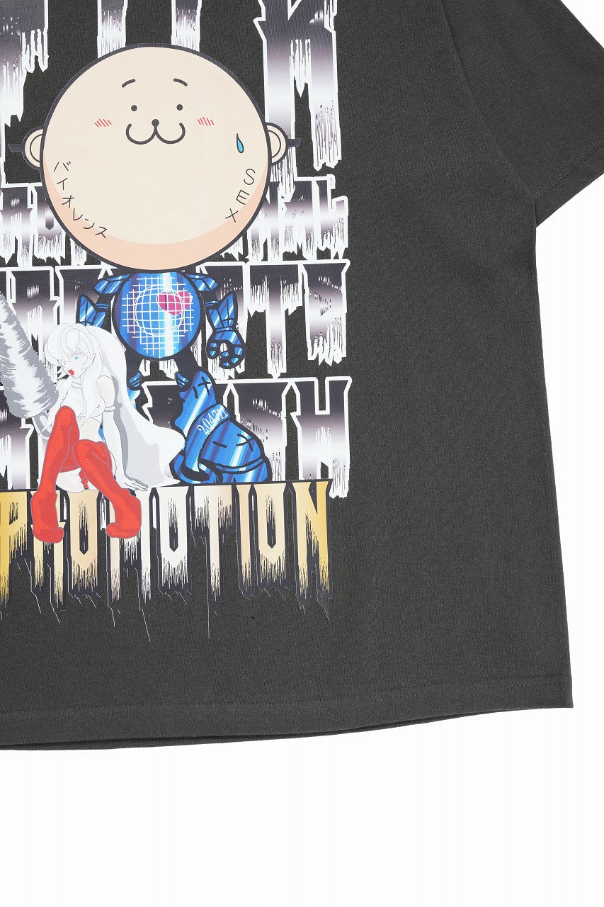 画像をギャラリービューアに読み込む, beauty : beast x 20471120 COLLABORATION S/S TEE _3 (SUMI BLACK)