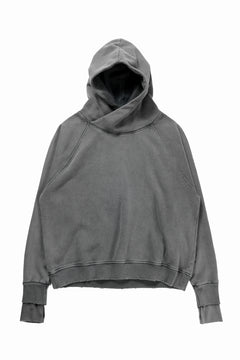 画像をギャラリービューアに読み込む, thom/krom RAGLAN SLEEVE HOODIE / SMOOTH SWEAT JERSEY (USED GREY)