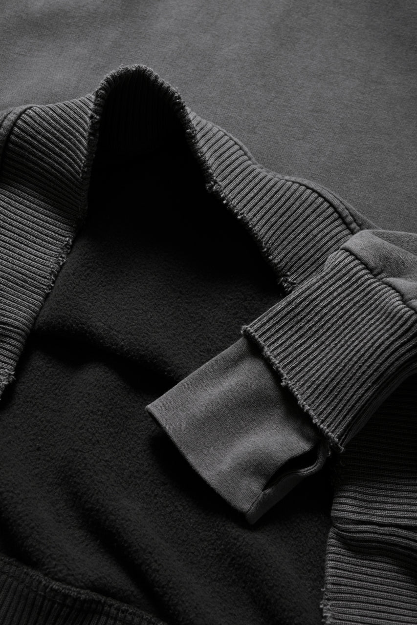 画像をギャラリービューアに読み込む, thom/krom RAGLAN SLEEVE HOODIE / SMOOTH SWEAT JERSEY (USED GREY)