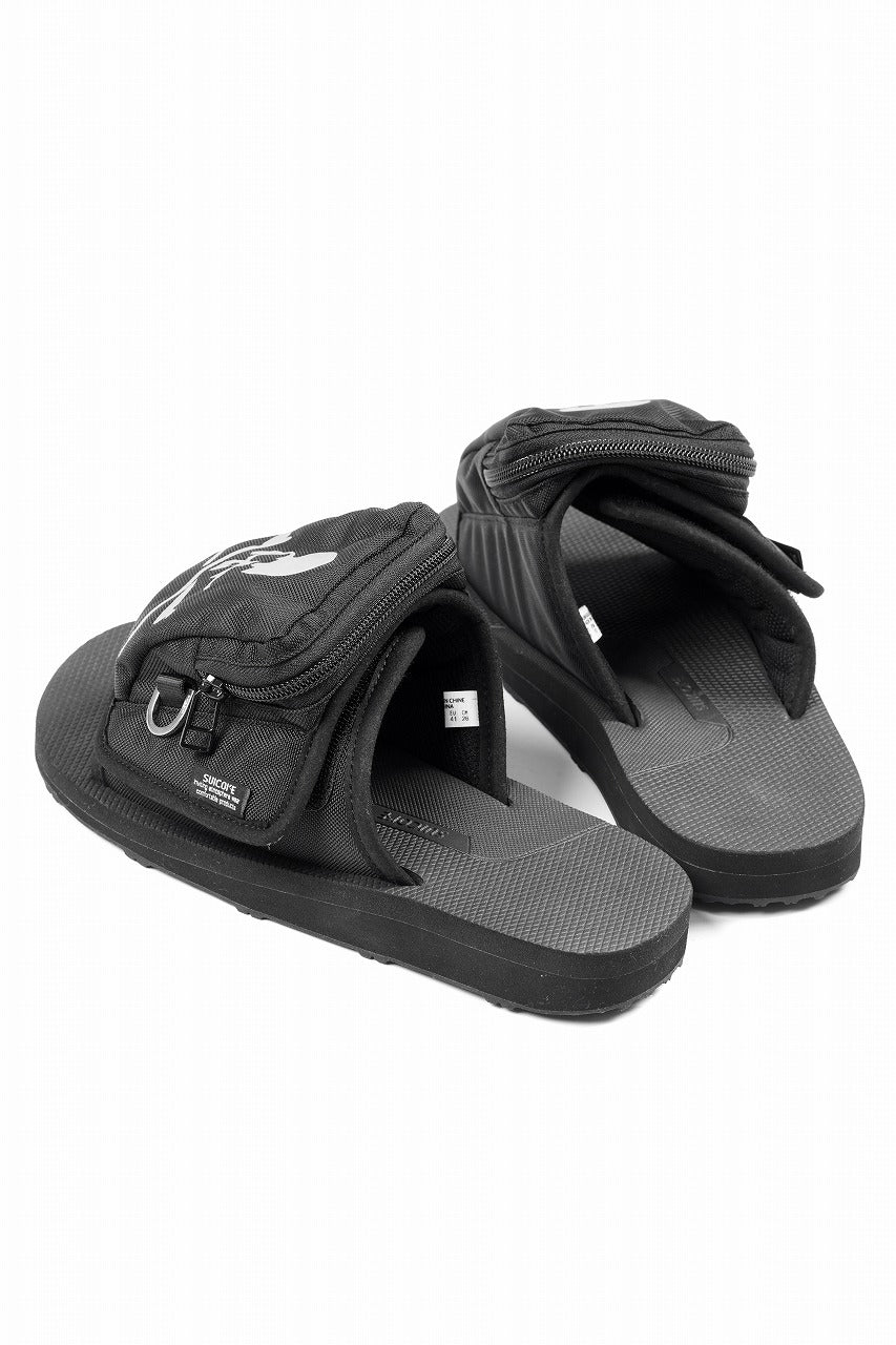 画像をギャラリービューアに読み込む, mastermind JAPAN x SUICOKE SANDAL POCK-LB (BLACK)