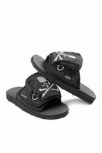 画像をギャラリービューアに読み込む, mastermind JAPAN x SUICOKE SANDAL POCK-LB (BLACK)