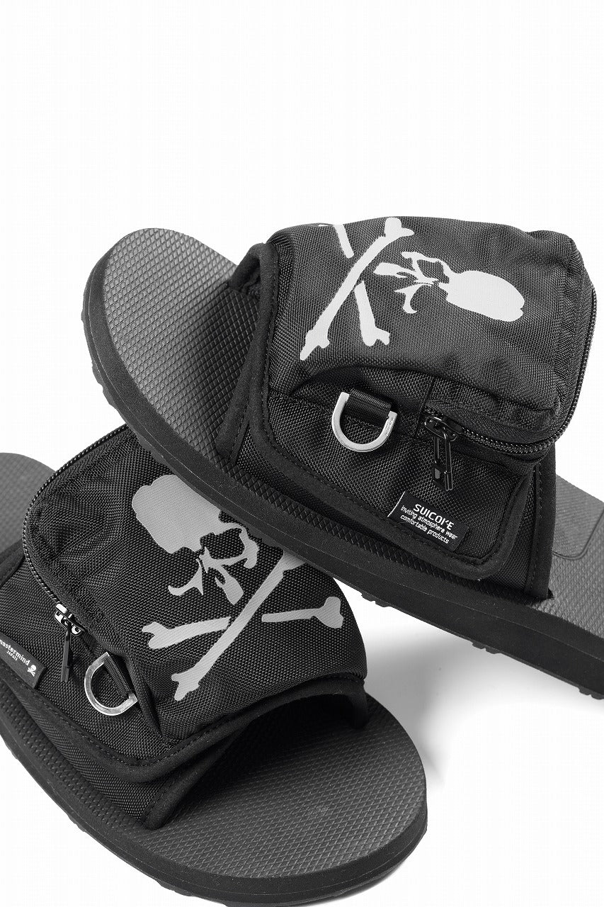 画像をギャラリービューアに読み込む, mastermind JAPAN x SUICOKE SANDAL POCK-LB (BLACK)