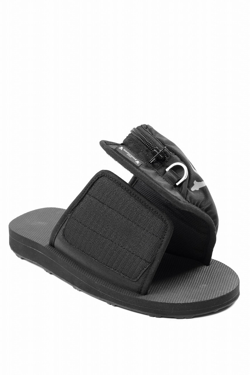 画像をギャラリービューアに読み込む, mastermind JAPAN x SUICOKE SANDAL POCK-LB (BLACK)