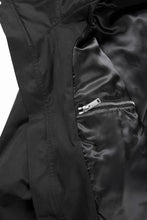 画像をギャラリービューアに読み込む, thom/krom HOODIE SHORT JACKET / WARM PADDED (BLACK)