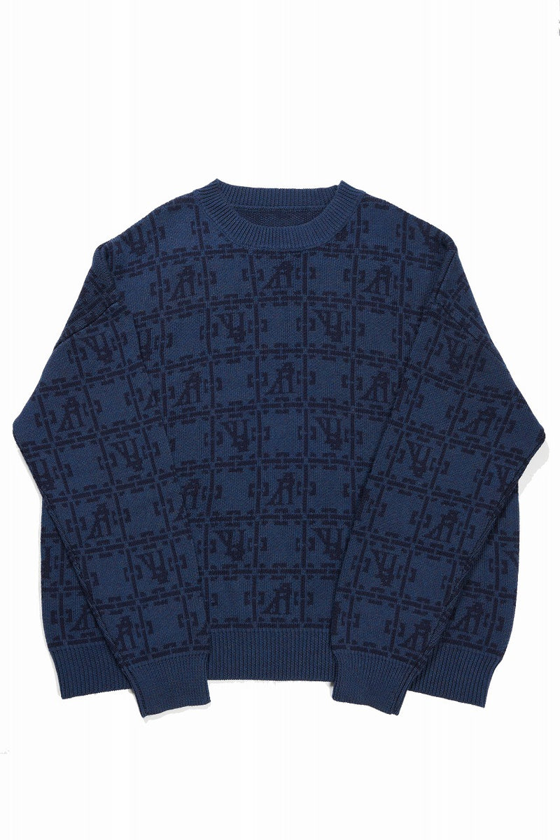 SAMPLE SALE】A.F ARTEFACT CABLE KNIT HOODIE / OVER SIZED FIT