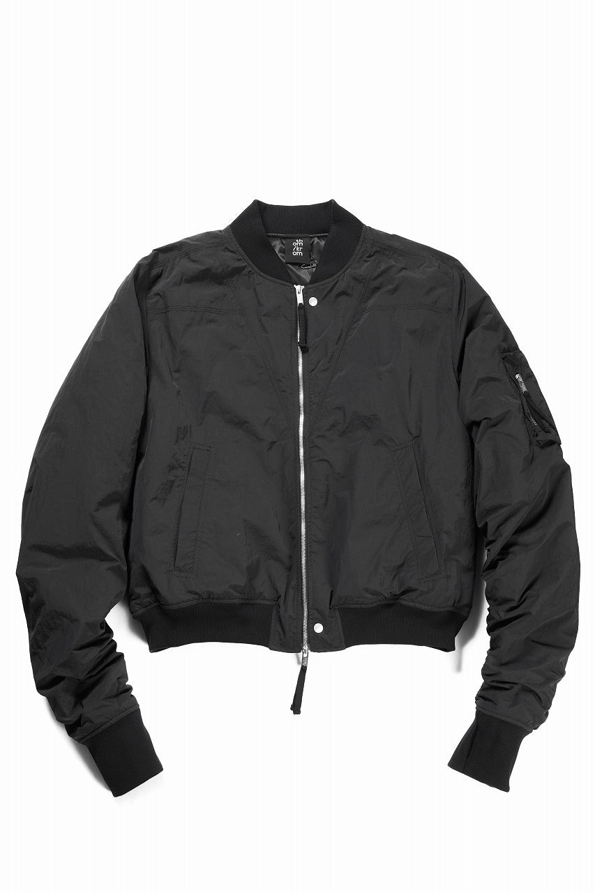 画像をギャラリービューアに読み込む, thom/krom MA-1 BOMBER JACKET / WARM PADDED (BLACK)