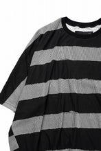 画像をギャラリービューアに読み込む, A.F ARTEFACT BOUND BORDER DOLMAN TEE (BLACK)